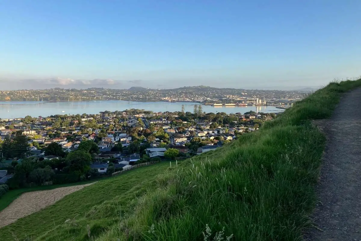 Mangere Mountain Loop Walk in Auckland
